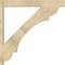 Ekena Millwork Olympic Block Rough Sawn Outlooker, Douglas Fir, 6"W x 42"D x 42"H OUT06X42X42OLY05RDF - alternate 2
